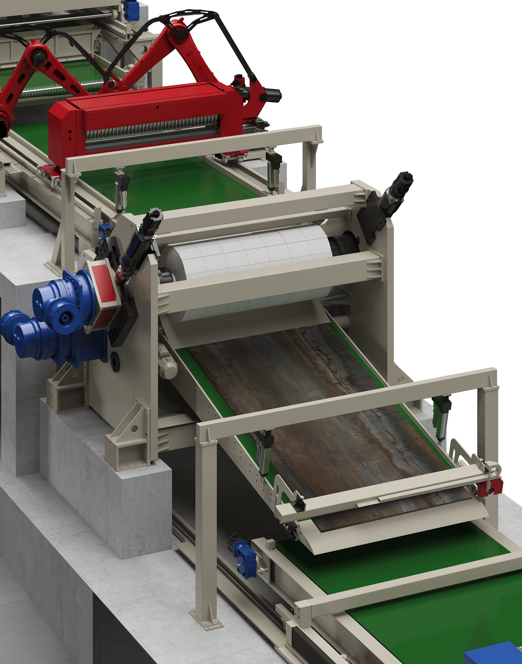 Kripton isometric illustration pressing machine