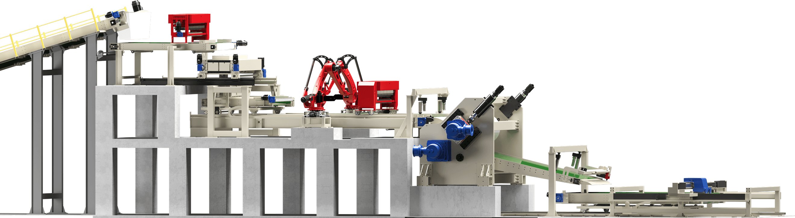 Kripton isometric illustration machine line